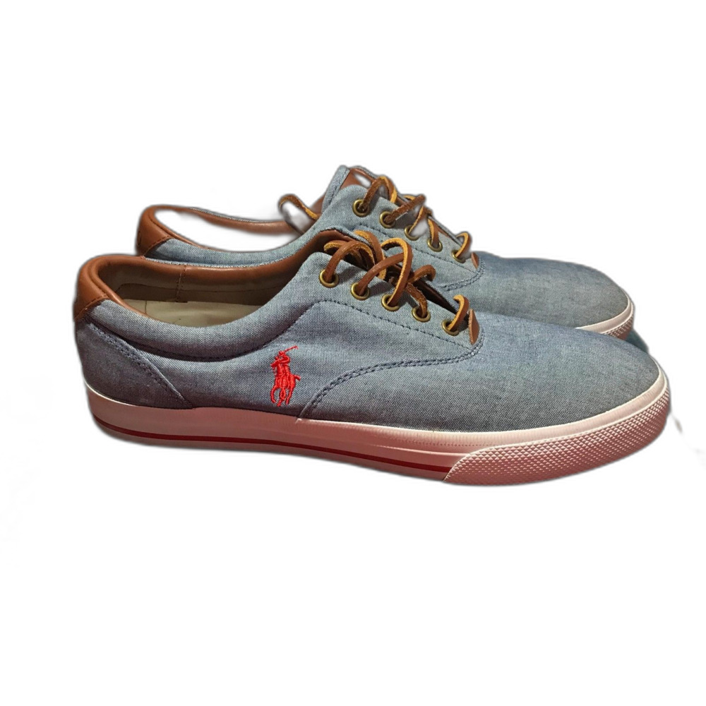 Ralph Lauren Mens Canvas Sneakers